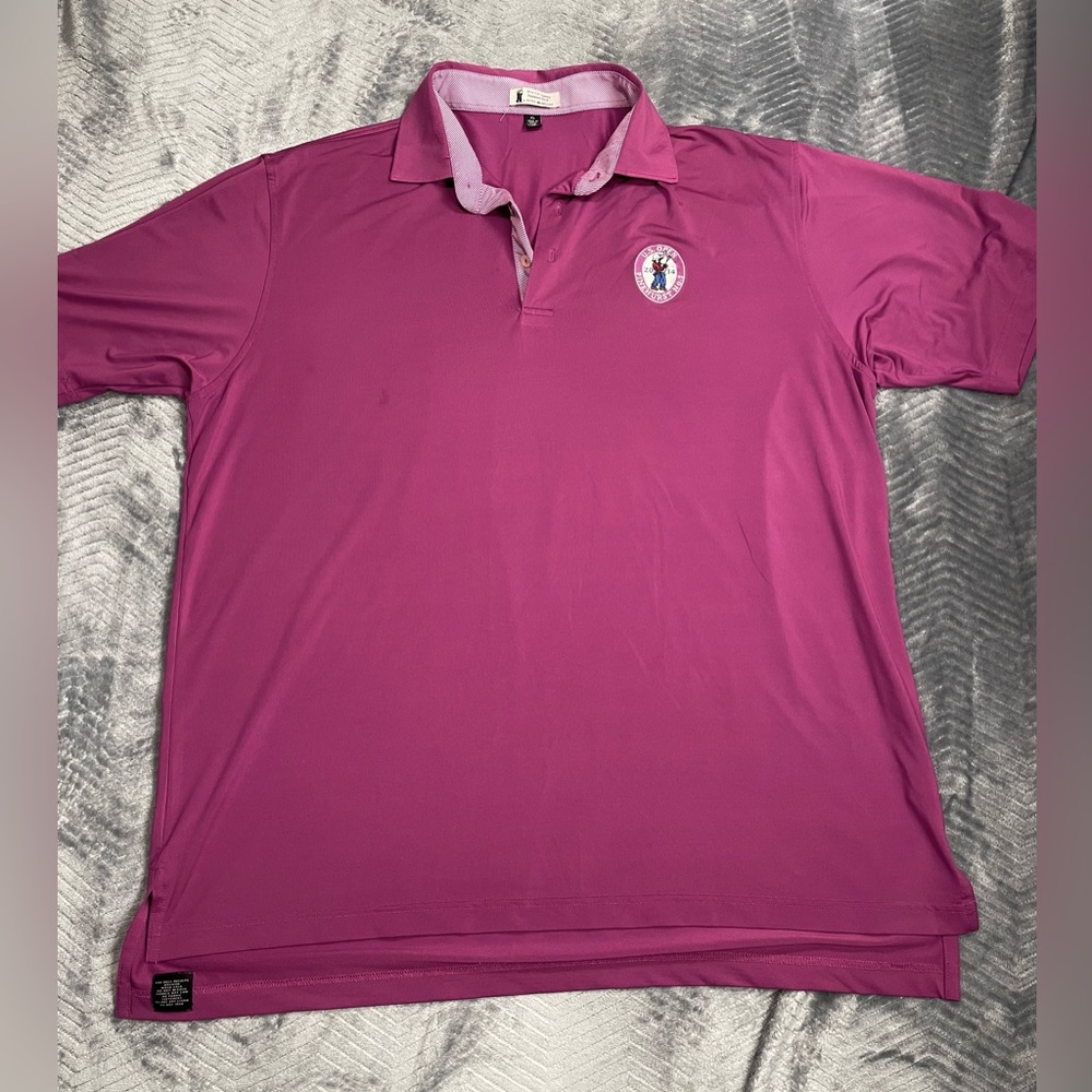 Men’s Peter Millar 2014 US‎ Open Pinehurst No. 2 Athletic Golf Polo XL